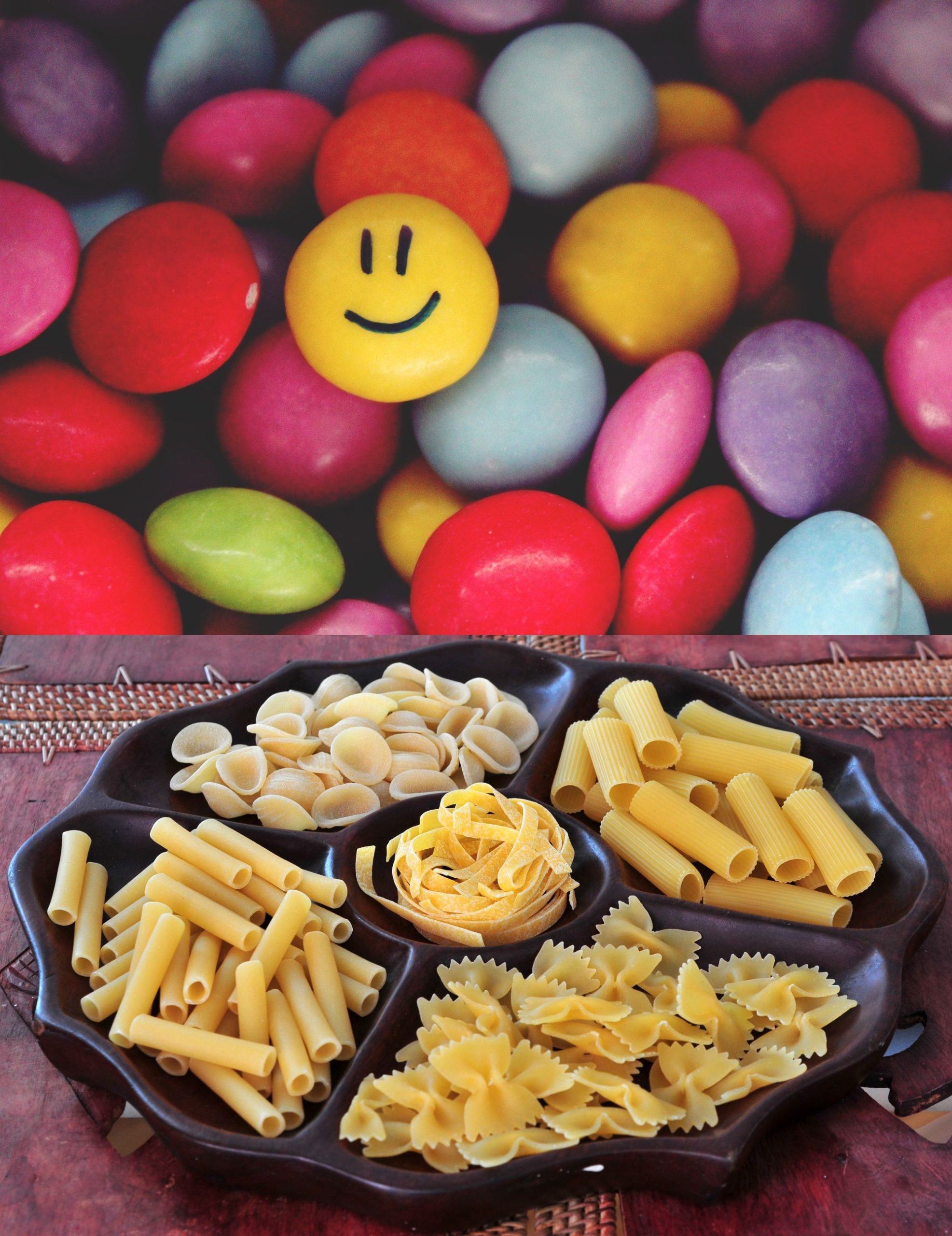 pasta and confectionery